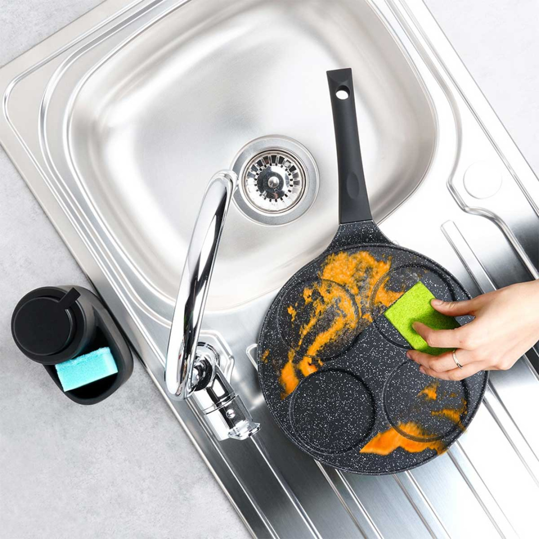 PATELNIA GRANITOWA DO 4 JAJEK PLACUSZKÓW 26cm 199076